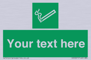 Custom E-Cigarettes/Vaping Permited Sign